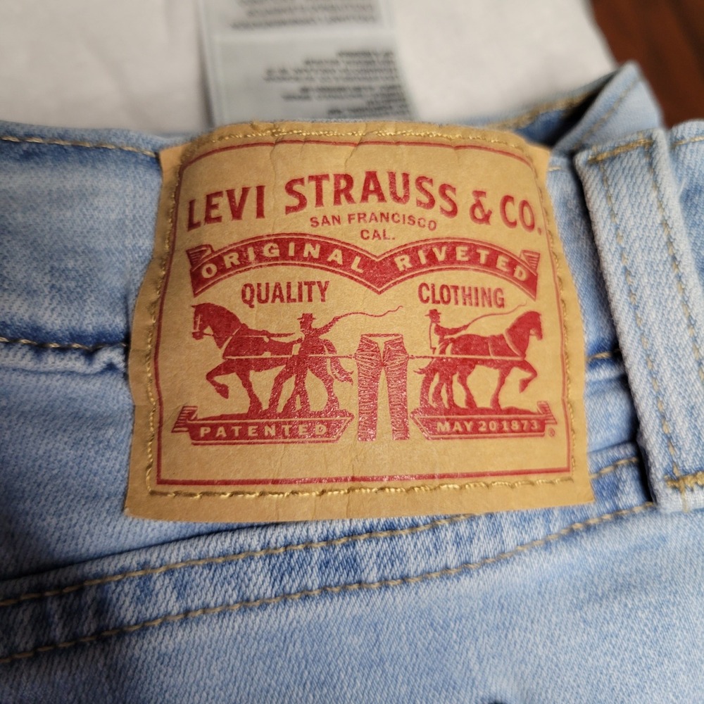 Levi Strauss Womens Boyfriend & 512 Straight Jeans Bundle 3 Pairs Blue Size 33 - Picture 2 of 12